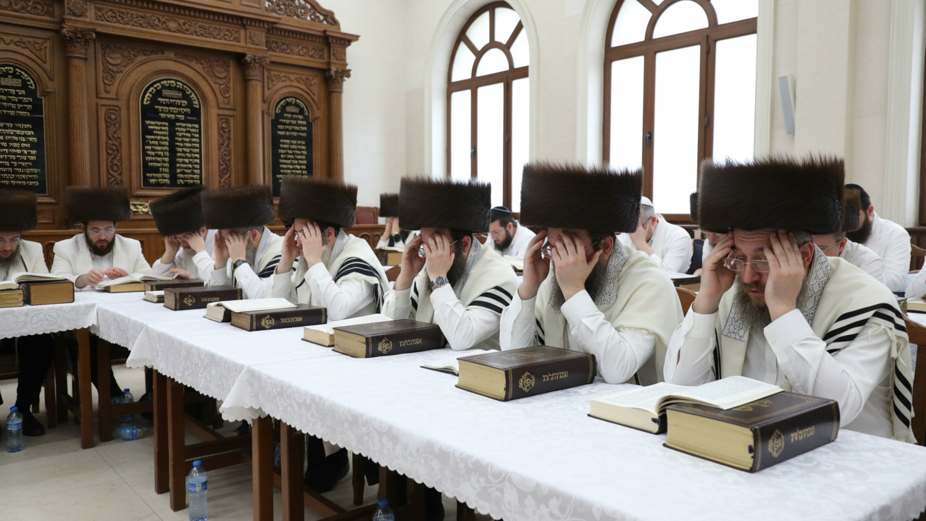 Tehillim reading on Yom Kippur